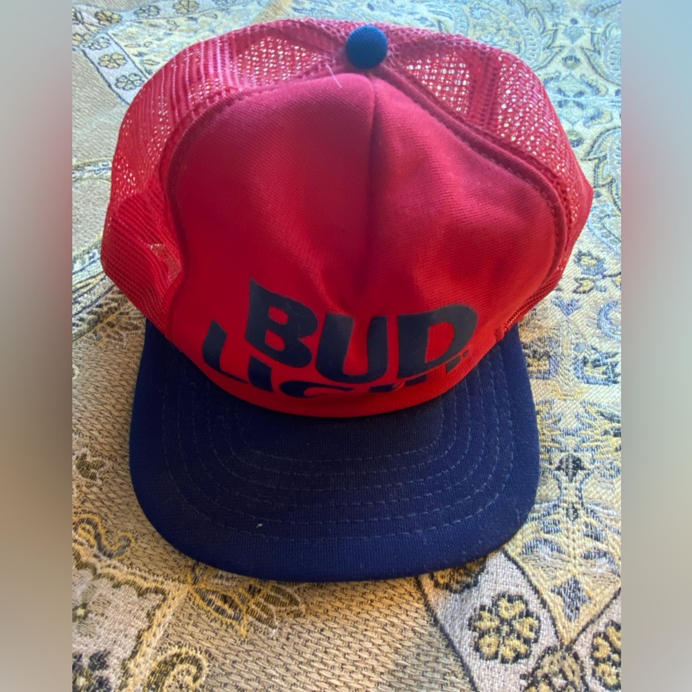 Vintage Bud Light Baseball Style Hat